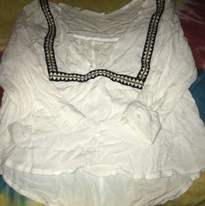 Cropped blouse